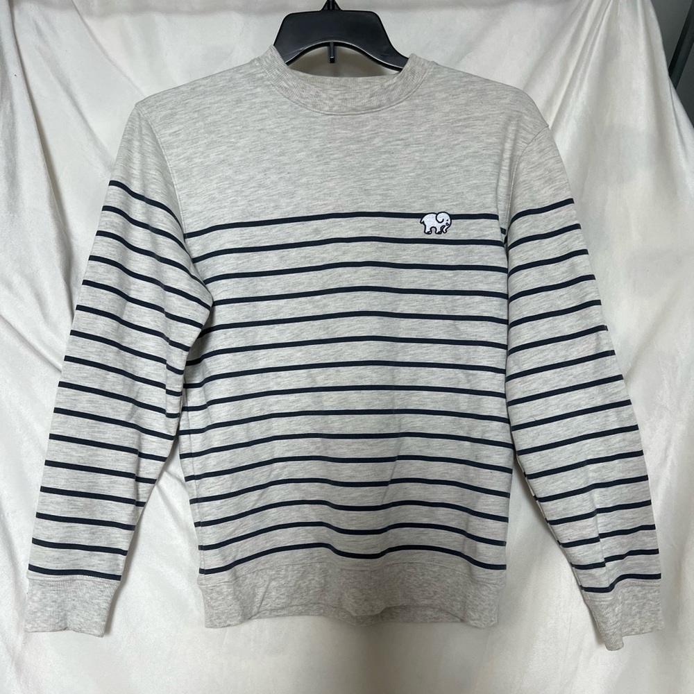 Ivory Ella striped pullover